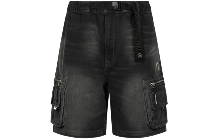 Джинсовые шорты мужские темно-серые Evisu, темно-серый
Джинсовые шорты мужские темно-серые Evisu, темно-серый