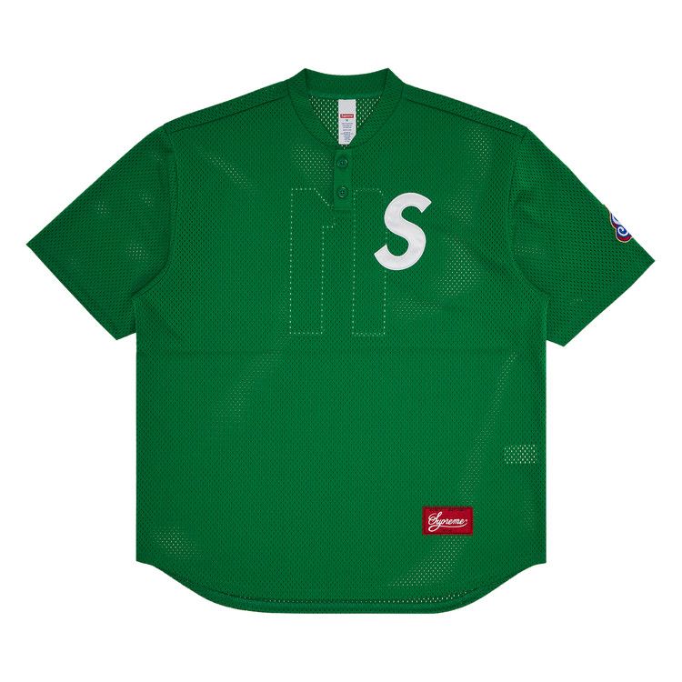Топ Supreme S Logo Baseball Henley, Green
Топ Supreme S Logo Baseball Henley, Green