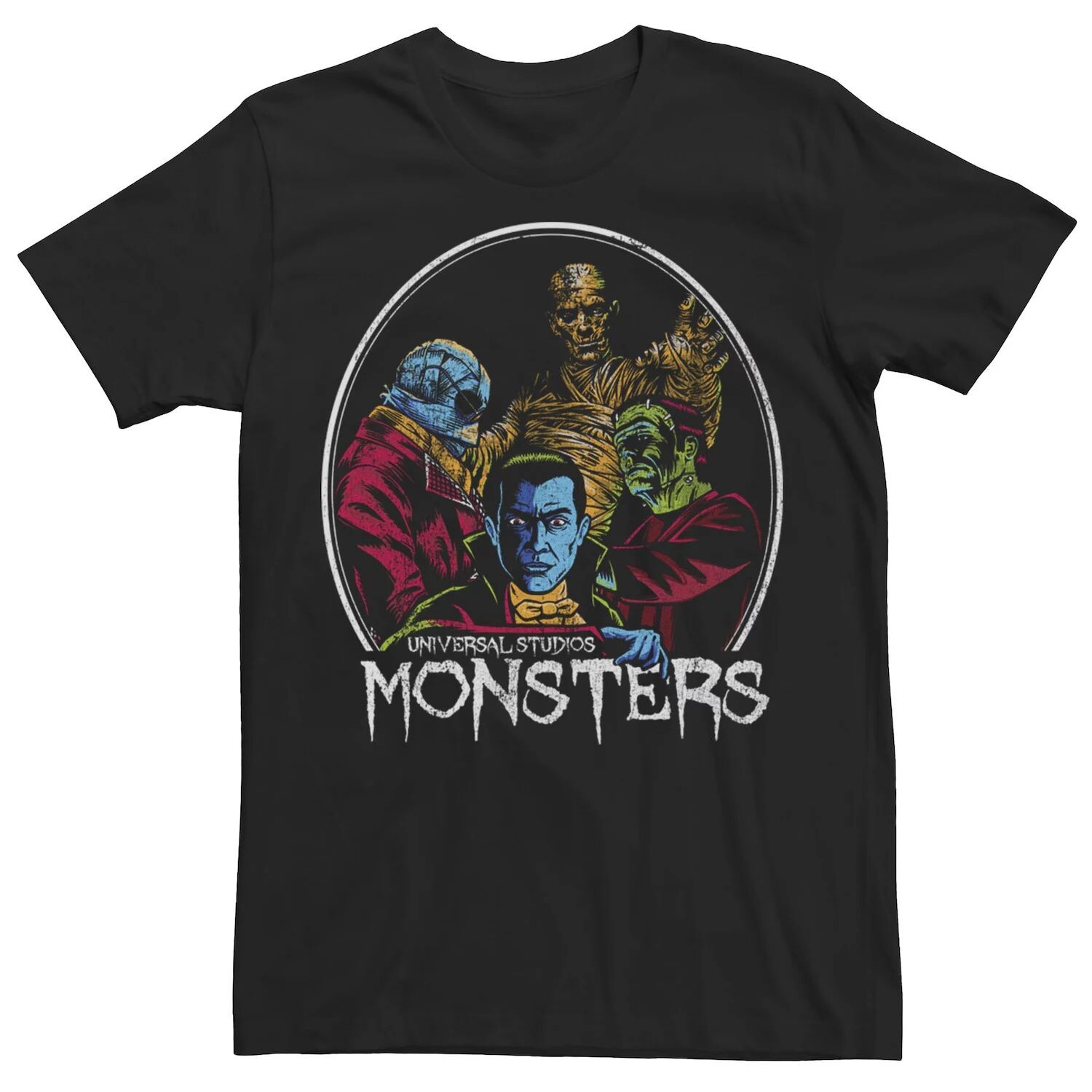 Мужская футболка Universal Monsters Group с портретом в рамке Licensed Character
Мужская футболка Universal Monsters Group с портретом в рамке Licensed Character