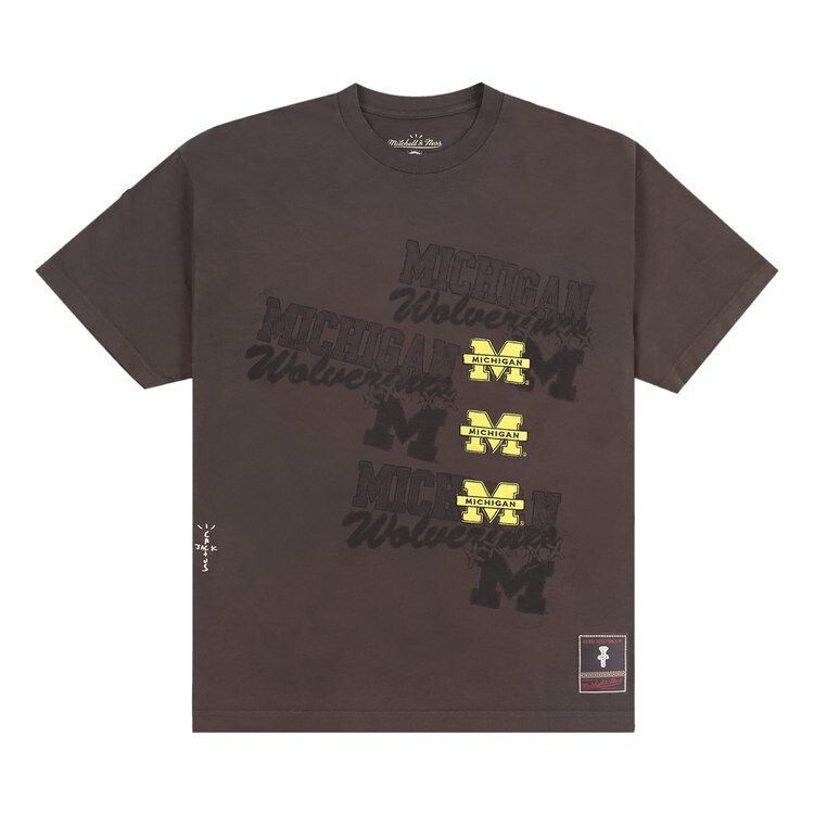 Футболка Cactus Jack By Travis Scott Cactus Jack by Travis Scott x Mitchell & Ness University Of Michigan Seal Tee, коричневый
Футболка Cactus Jack By Travis Scott Cactus Jack by Travis Scott x Mitchell & Ness University Of Michigan Seal Tee, коричневый