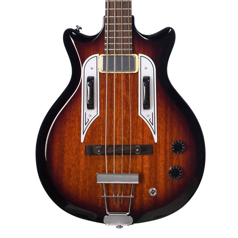 Басс гитара Airline Guitars Pocket Bass - Sunburst - Vintage Reissue electric bass guitar - NEW!
Басс гитара Airline Guitars Pocket Bass - Sunburst - Vintage Reissue electric bass guitar - NEW!