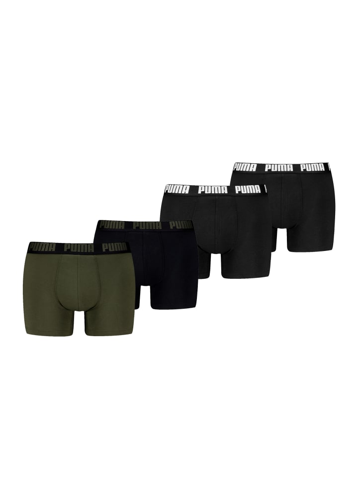 Боксерские шорты PUMA MEN EVERYDAY BASIC BOXERS 2P цвета хаки
Боксерские шорты PUMA MEN EVERYDAY BASIC BOXERS 2P цвета хаки