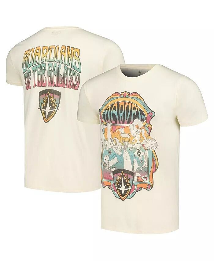 Мужская и женская кремовая состаренная футболка Guardians of the Galaxy Retro Galaxy Mad Engine
Мужская и женская кремовая состаренная футболка Guardians of the Galaxy Retro Galaxy Mad Engine