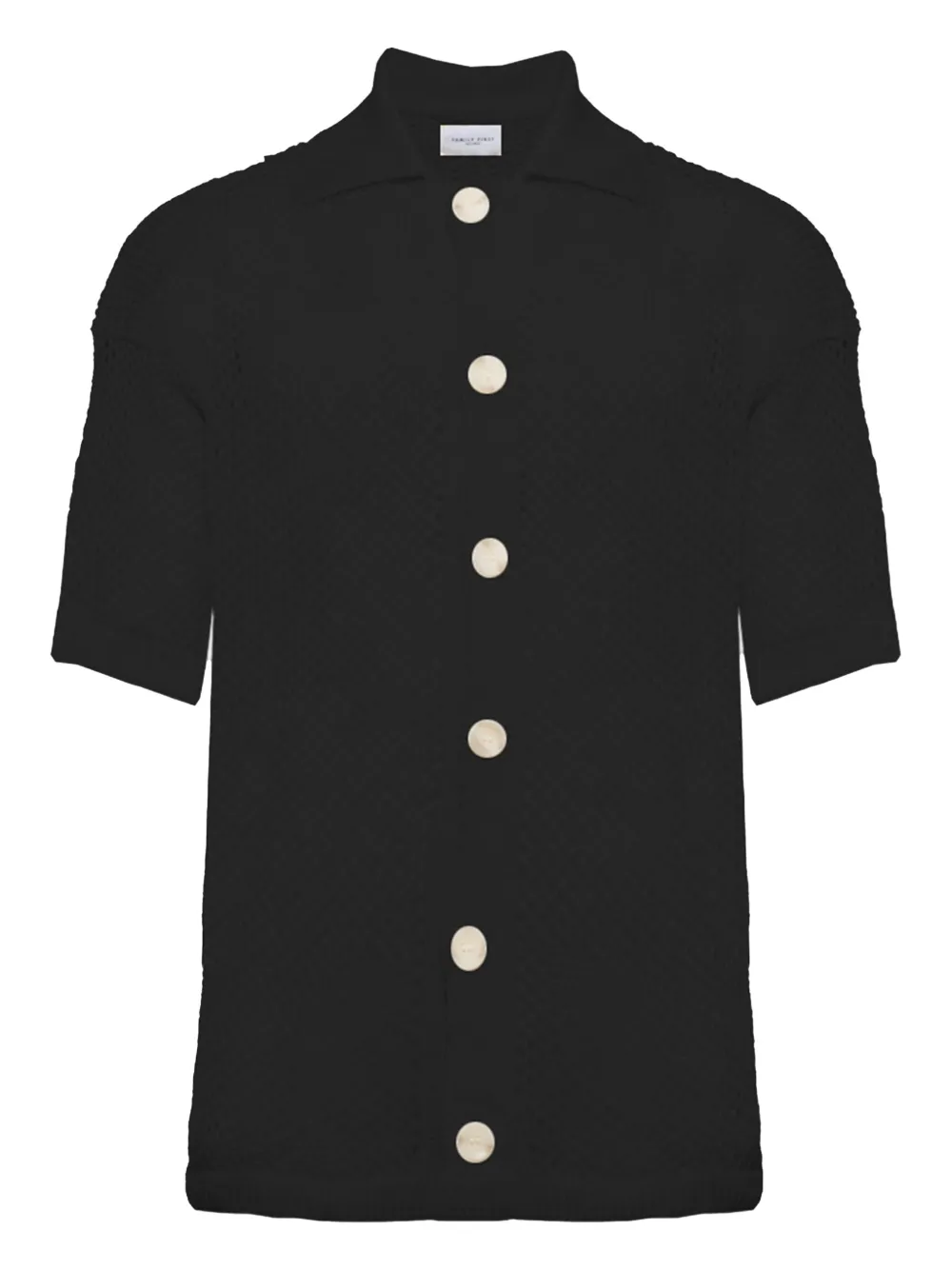 Фактурная рубашка на пуговицах Family First, черный
Фактурная рубашка на пуговицах Family First, черный