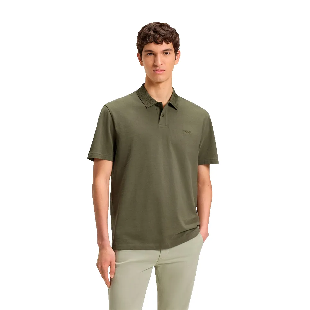 Поло с коротким рукавом BOSS Tire, зеленый
Поло с коротким рукавом BOSS Tire, зеленый