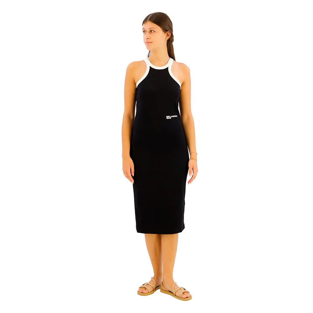 Платье без рукавов Karl Lagerfeld Racer Milano, черный
Платье без рукавов Karl Lagerfeld Racer Milano, черный