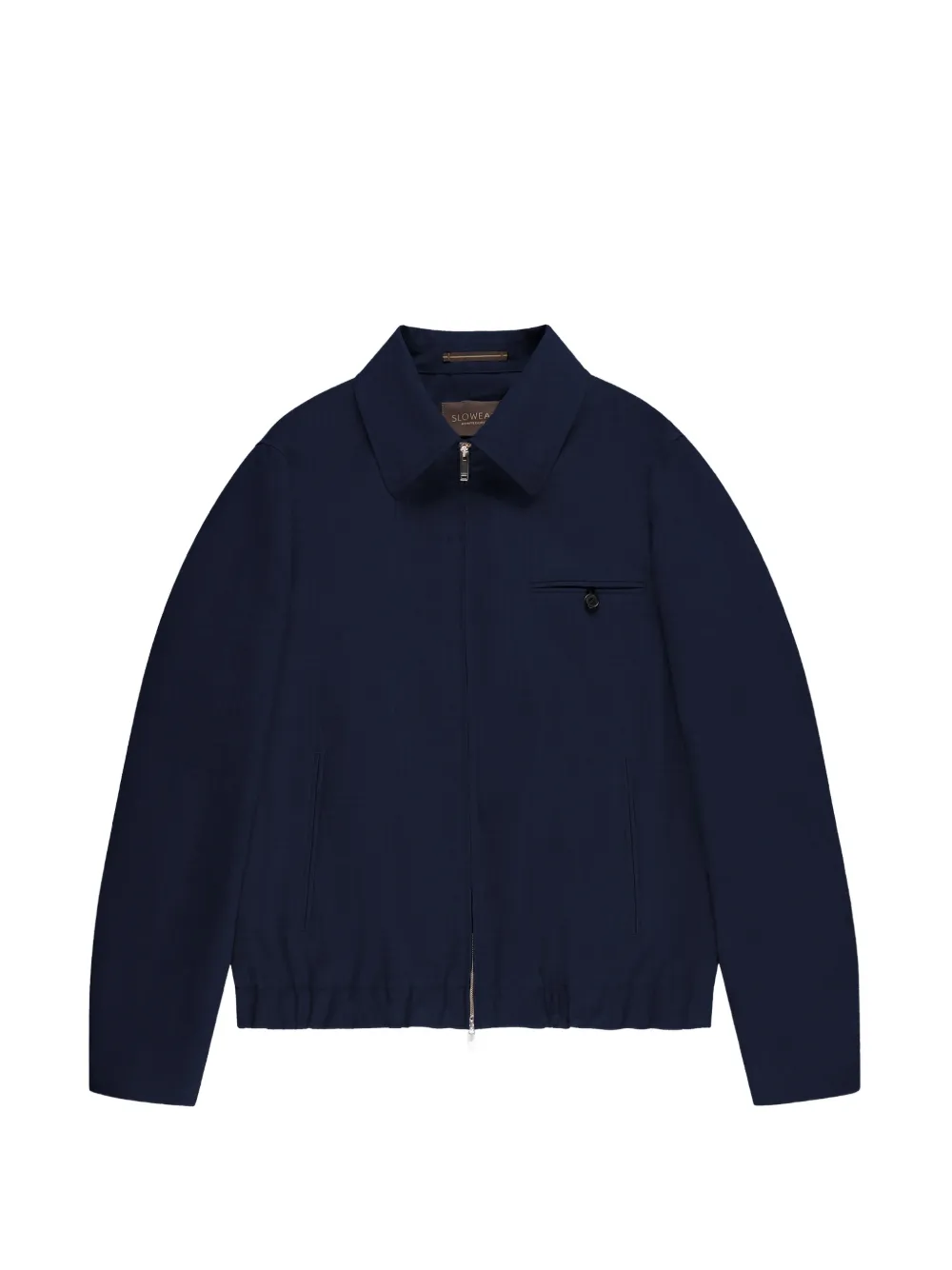 Бомбер на молнии с воротником Montedoro, синий
Бомбер на молнии с воротником Montedoro, синий