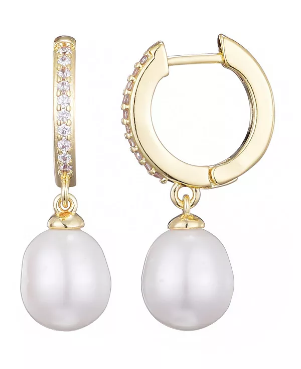 Серьги-Кольца Huggie Hoop с позолоченными кубическими цирконами Adornia, white
Серьги-Кольца Huggie Hoop с позолоченными кубическими цирконами Adornia, white