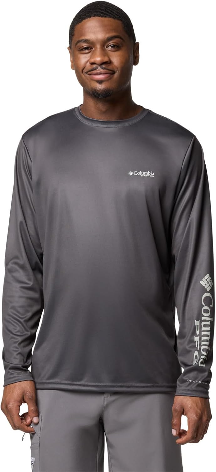 Columbia мужская футболка Terminal Tackle PFG High Side с длинным рукавом, Shark/Pfg High Side Bass
Columbia мужская футболка Terminal Tackle PFG High Side с длинным рукавом, Shark/Pfg High Side Bass