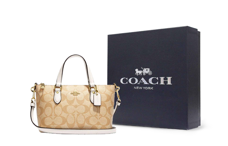 COACH Женская сумка через плечо маленького размера 
COACH Женская сумка через плечо маленького размера