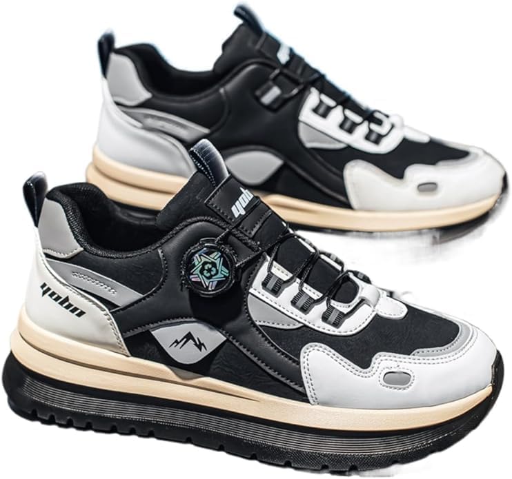 Стильные мужские кроссовки Y2K с сеткой, дышащие, с быстрой шнуровкой, подъем 4 см, для улицы и повседневной спортивной носки с противоскользящей подошвой Ctkvbmeoi, черный
Стильные мужские кроссовки Y2K с сеткой, дышащие, с быстрой шнуровкой, подъем 4 см, для улицы и повседневной спортивной носки с противоскользящей подошвой Ctkvbmeoi, черный