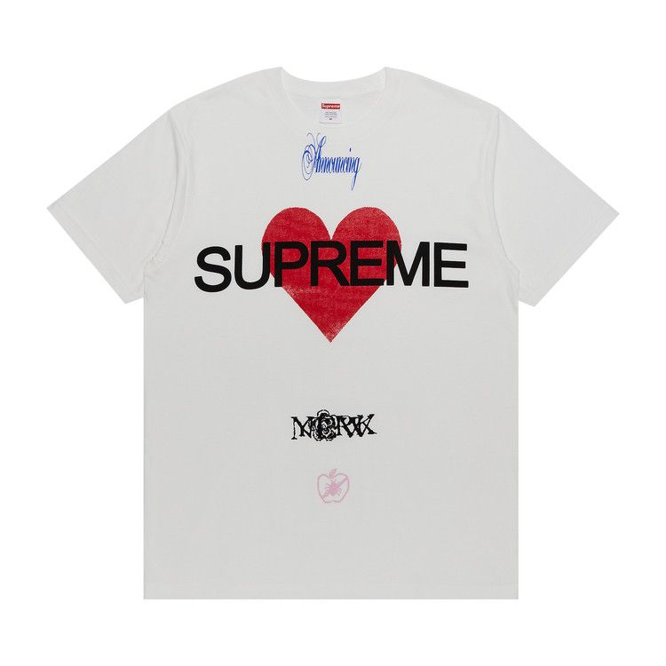 Футболка Supreme Announcing Tee, White
Футболка Supreme Announcing Tee, White