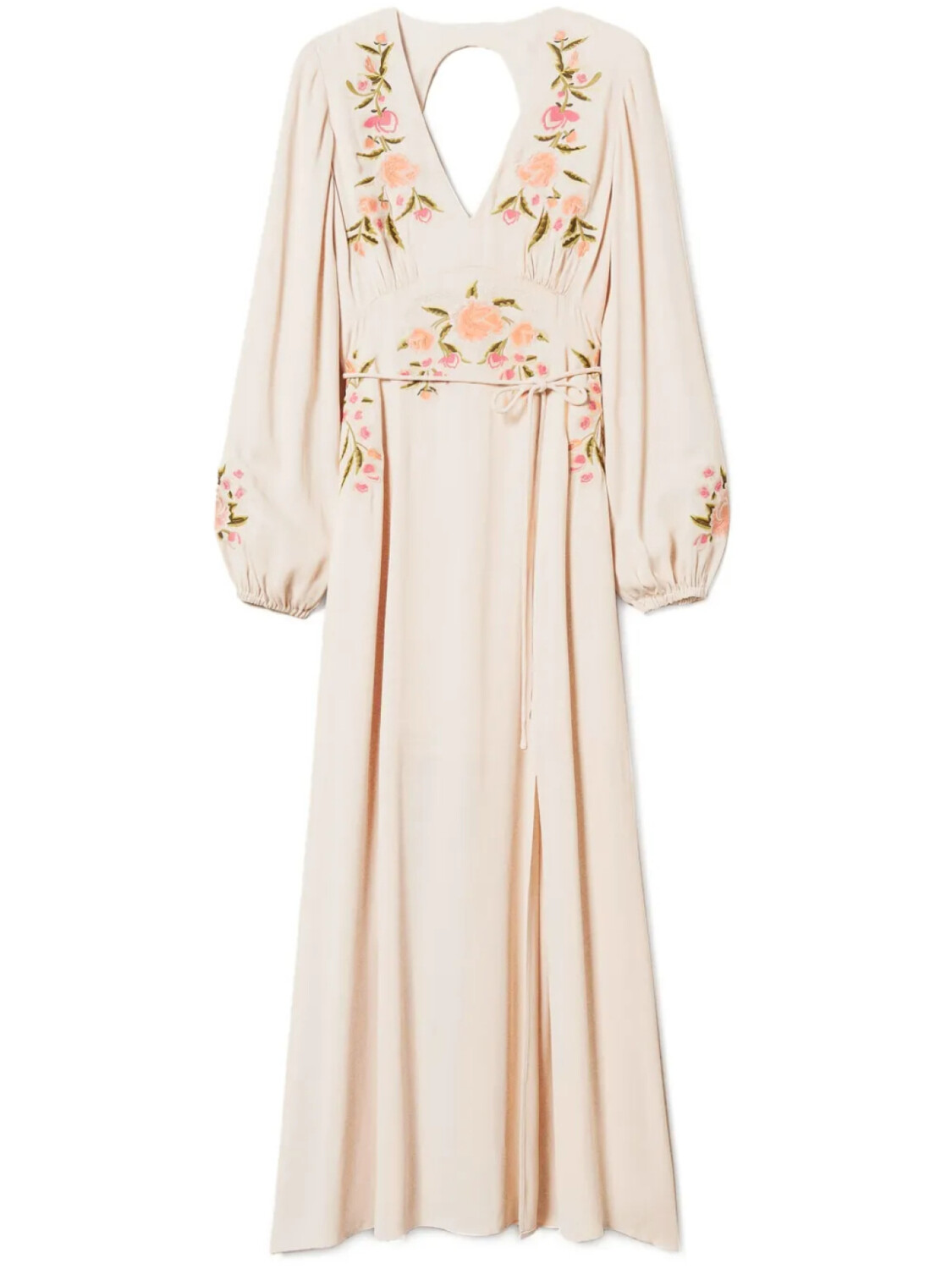 TWINSET платье макси с цветочной вышивкой, нейтральный
TWINSET платье макси с цветочной вышивкой, нейтральный