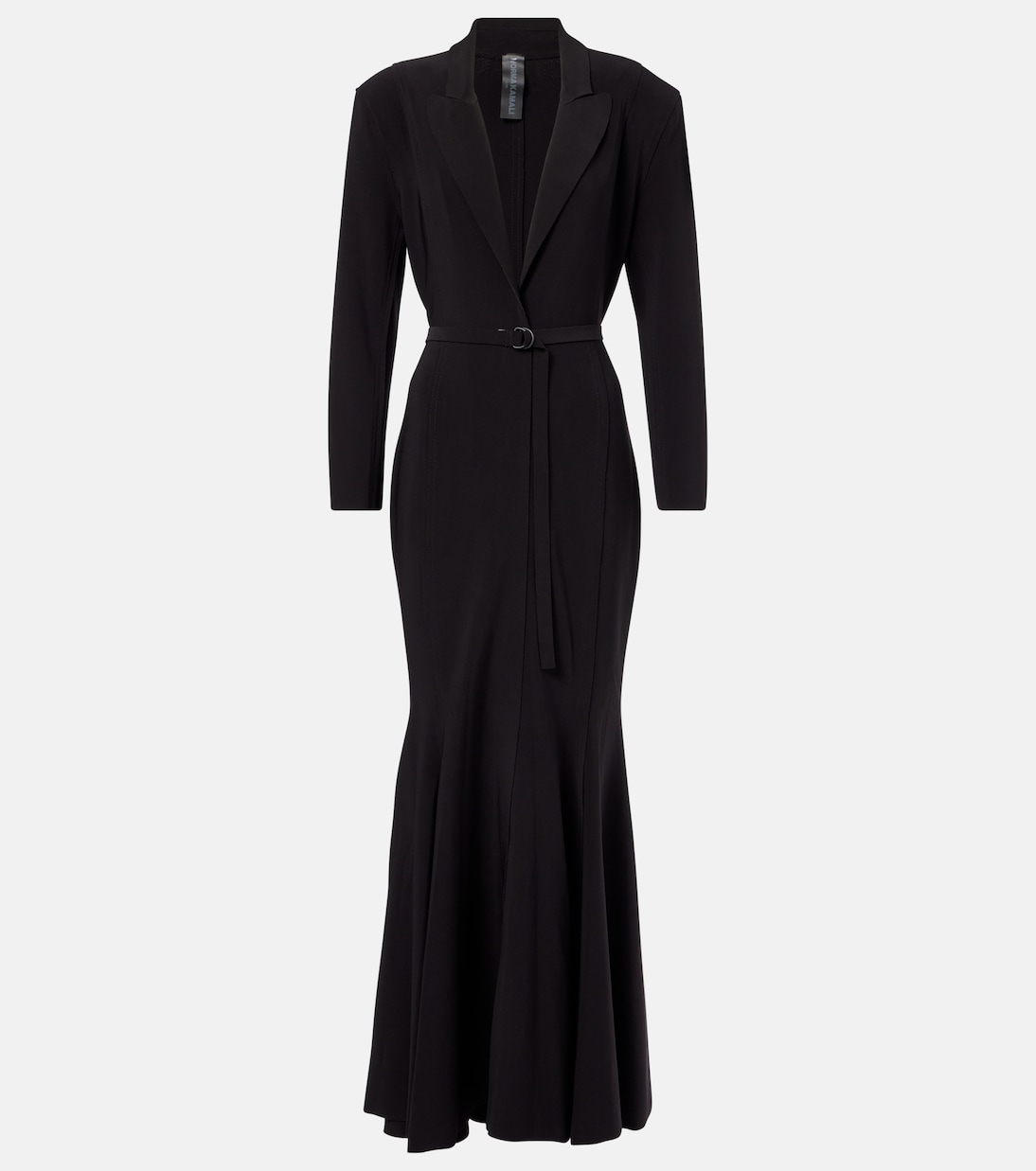 Платье с расклешенным подолом Norma Kamali, черный
Платье с расклешенным подолом Norma Kamali, черный