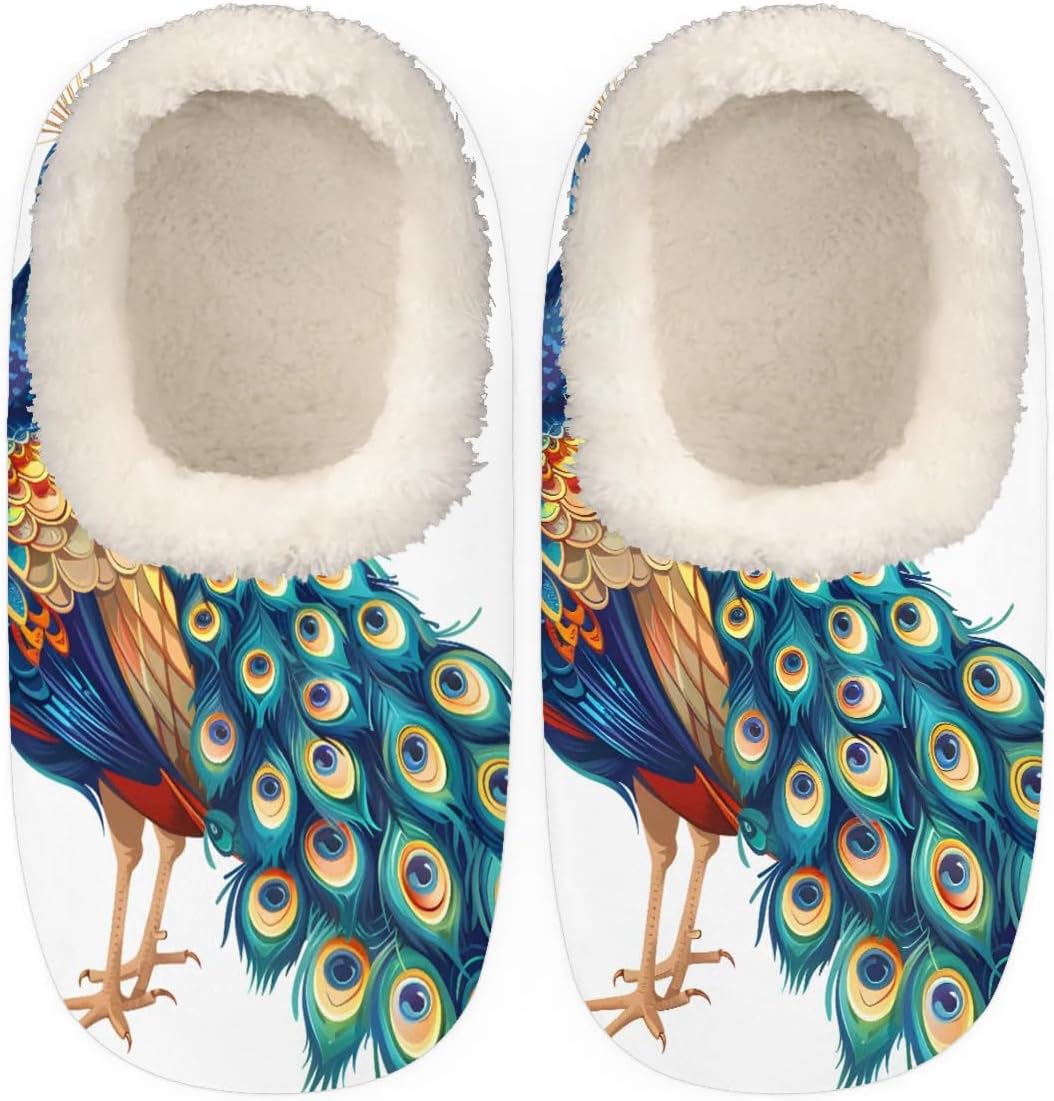 QsirBC Красивые тапочки с павлином для женщин и мужчин, мягкие тапочки с эффектом памяти, с нескользящей подошвой, для дома и улицы, уютные, пушистые и теплые, Beautiful Peacock M
QsirBC Красивые тапочки с павлином для женщин и мужчин, мягкие тапочки с эффектом памяти, с нескользящей подошвой, для дома и улицы, уютные, пушистые и теплые, Beautiful Peacock M