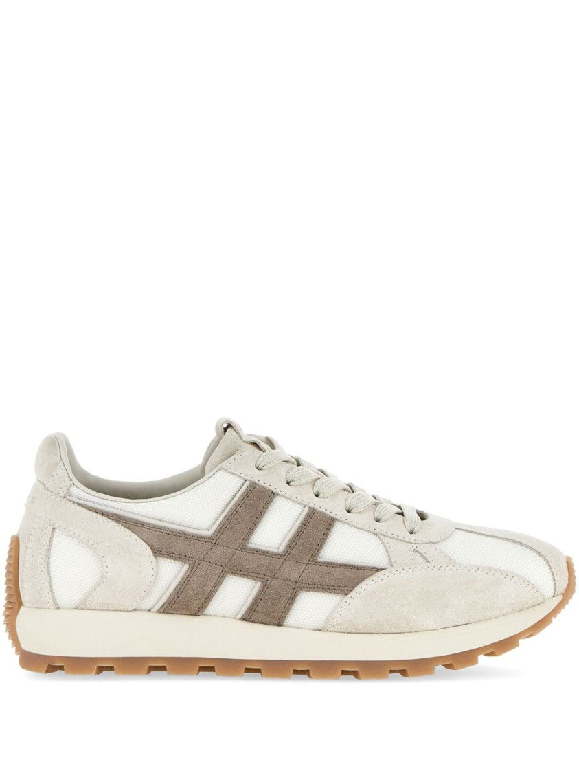 Кроссовки с сетчатым верхом и замшевыми вставками Hogan, белый
Кроссовки с сетчатым верхом и замшевыми вставками Hogan, белый