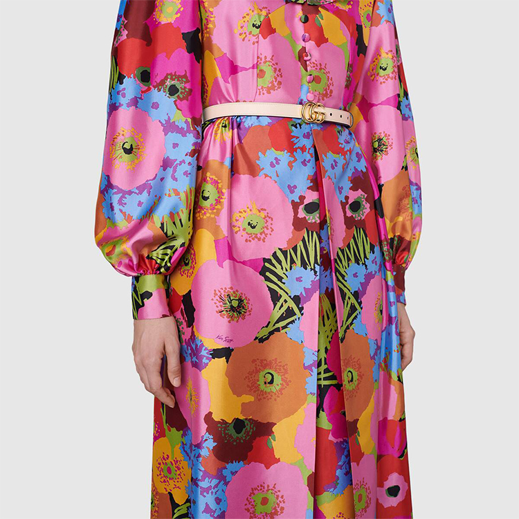 Золотистая пряжка с замком Double G, гладкий кожаный ремень для женщин, белый, ширина 2 см GUCCI
Золотистая пряжка с замком Double G, гладкий кожаный ремень для женщин, белый, ширина 2 см GUCCI