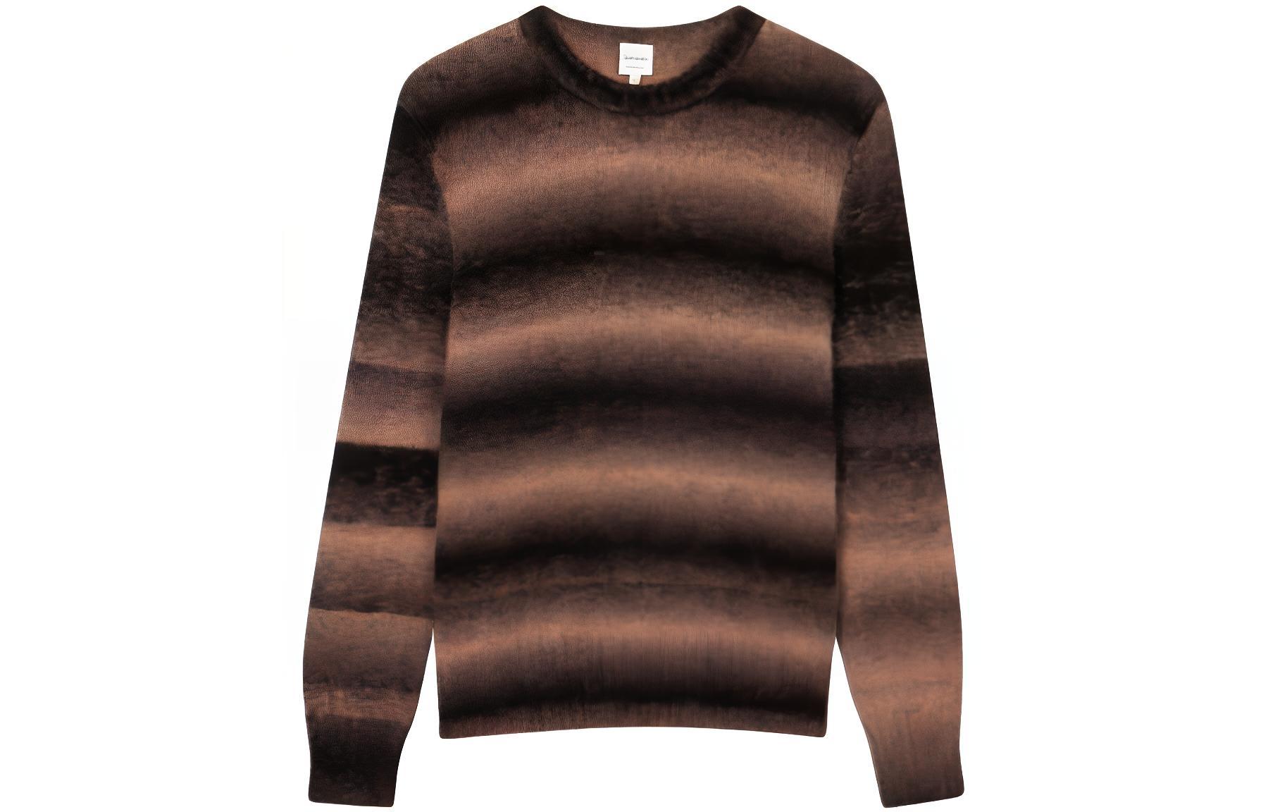Полосатый джемпер из щеточной пряжи Paul Smith, коричневый
Полосатый джемпер из щеточной пряжи Paul Smith, коричневый