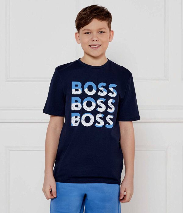 Футболки Regular fit Boss Kidswear, синий
Футболки Regular fit Boss Kidswear, синий