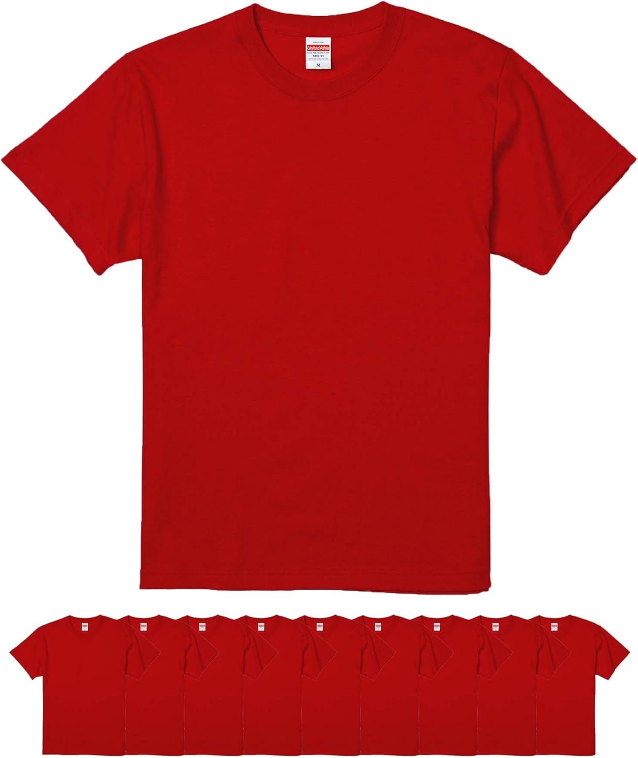 Высококачественная футболка United Athle, красный
Высококачественная футболка United Athle, красный