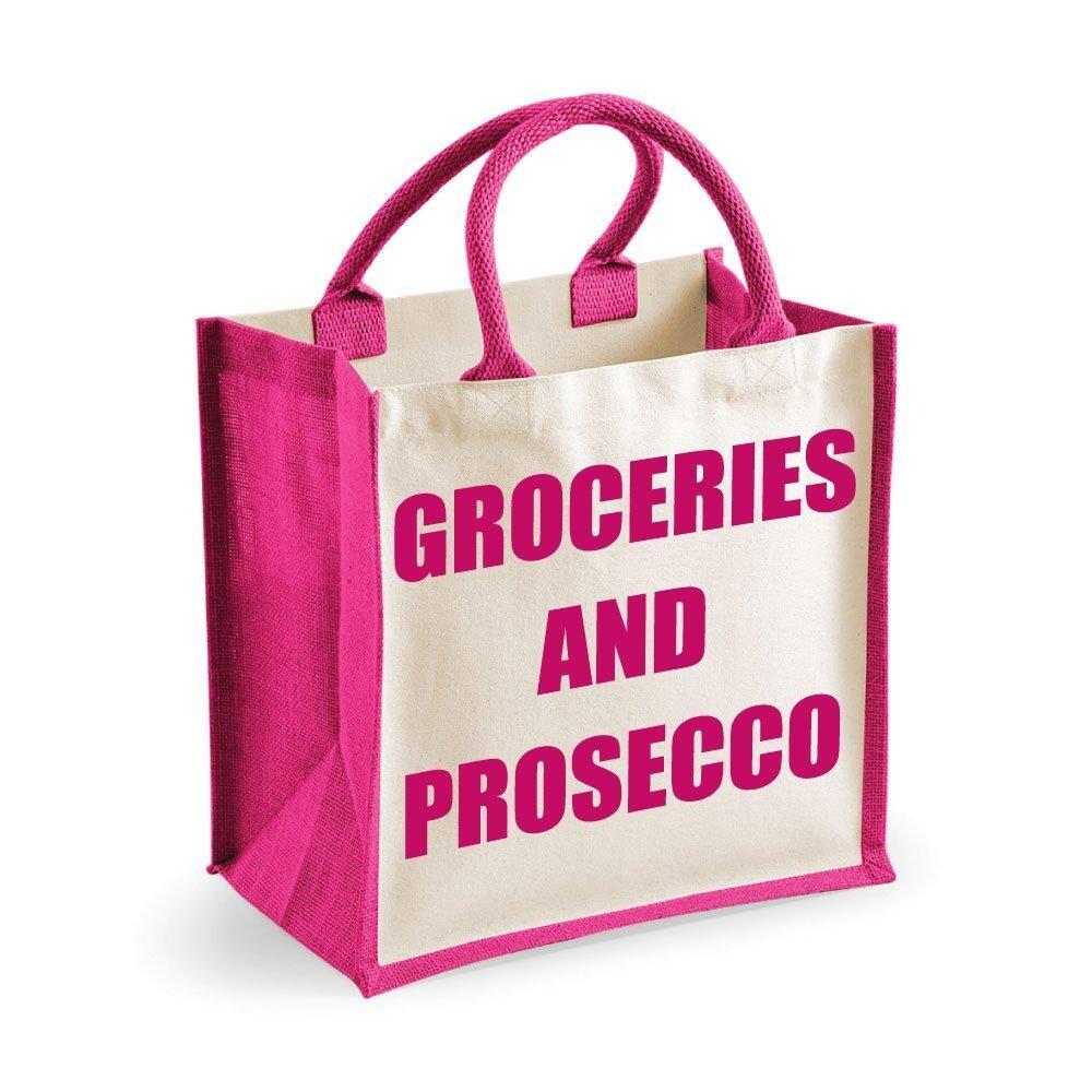 Средняя розовая джутовая сумка для продуктов и просекко 60 SECOND MAKEOVER, розовый
Средняя розовая джутовая сумка для продуктов и просекко 60 SECOND MAKEOVER, розовый