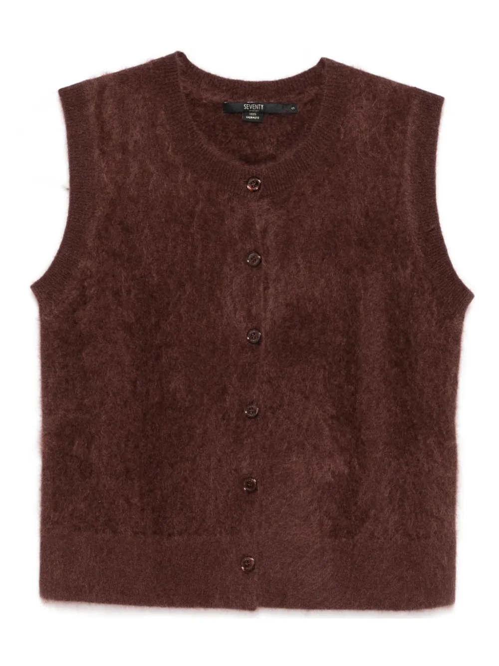 Кашемировый жилет на пуговицах Seventy, красный
Кашемировый жилет на пуговицах Seventy, красный