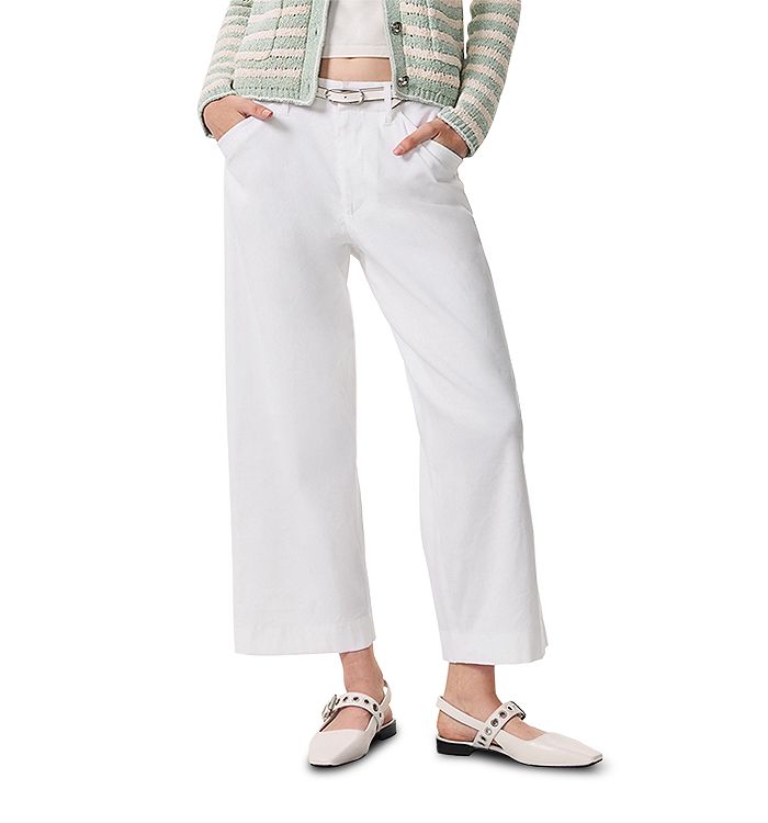 Брюки Banks с широкими штанинами rag & bone, белый
Брюки Banks с широкими штанинами rag & bone, белый