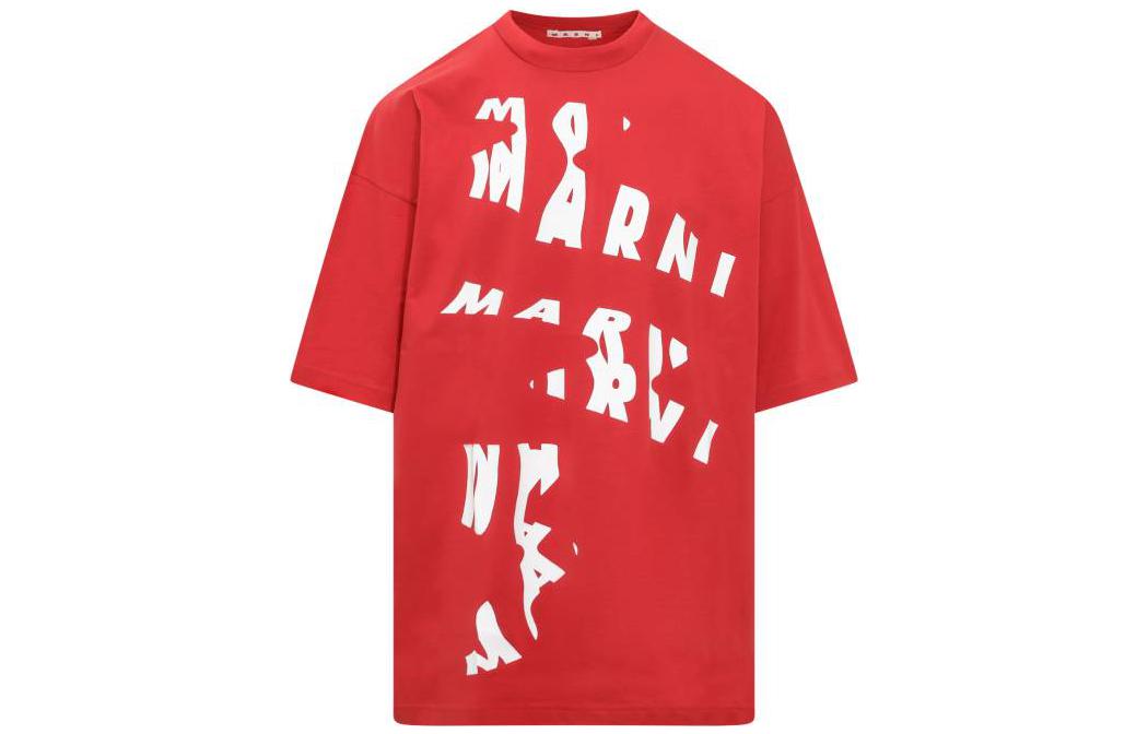 MARNI Футболка мужская красная с круглым вырезом, прямой крой, Красный, MARNI Футболка мужская красная с круглым вырезом, прямой крой
MARNI Футболка мужская красная с круглым вырезом, прямой крой, Красный, MARNI Футболка мужская красная с круглым вырезом, прямой крой