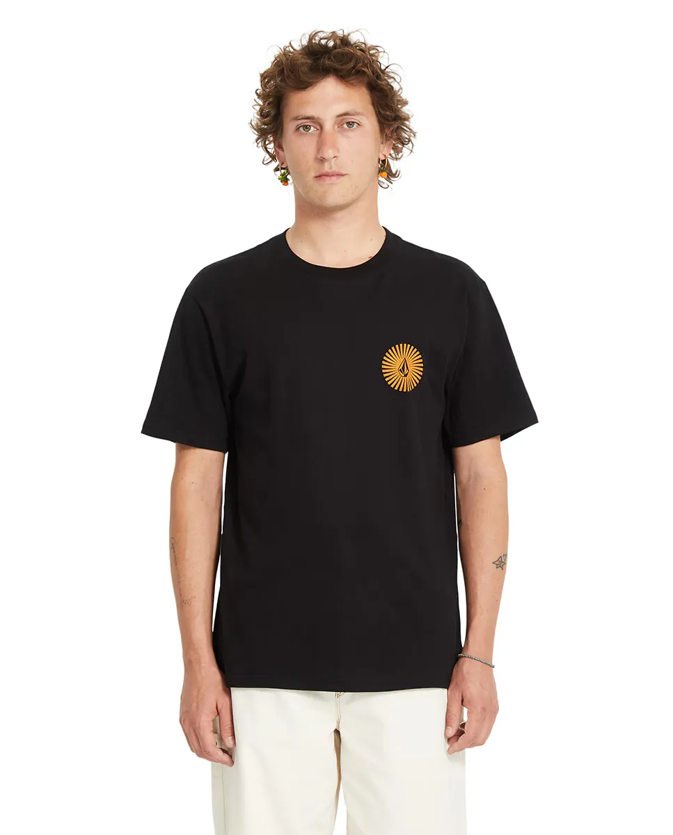 Мужская футболка с короткими рукавами и круглым вырезом Volcom, чёрный
Мужская футболка с короткими рукавами и круглым вырезом Volcom, чёрный