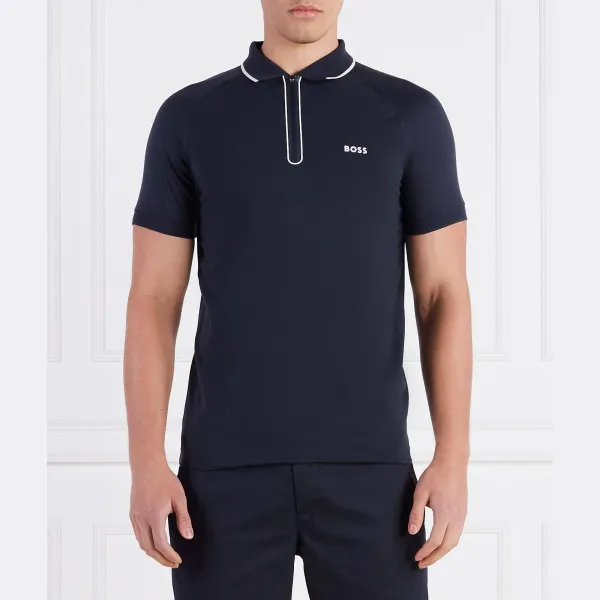 Облегающая рубашка-поло Boss, синий
Облегающая рубашка-поло Boss, синий