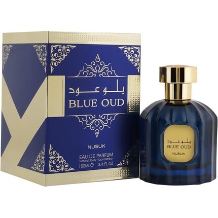 Nusuk Blue Oud Парфюмированная вода-спрей 100 мл унисекс
Nusuk Blue Oud Парфюмированная вода-спрей 100 мл унисекс
