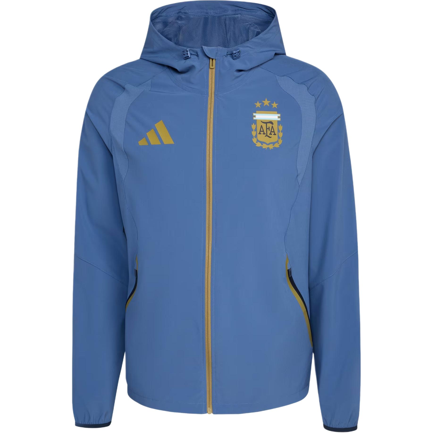 Ветровка Tiro Travel Full Zip Argentina Adidas, boat синий
Ветровка Tiro Travel Full Zip Argentina Adidas, boat синий