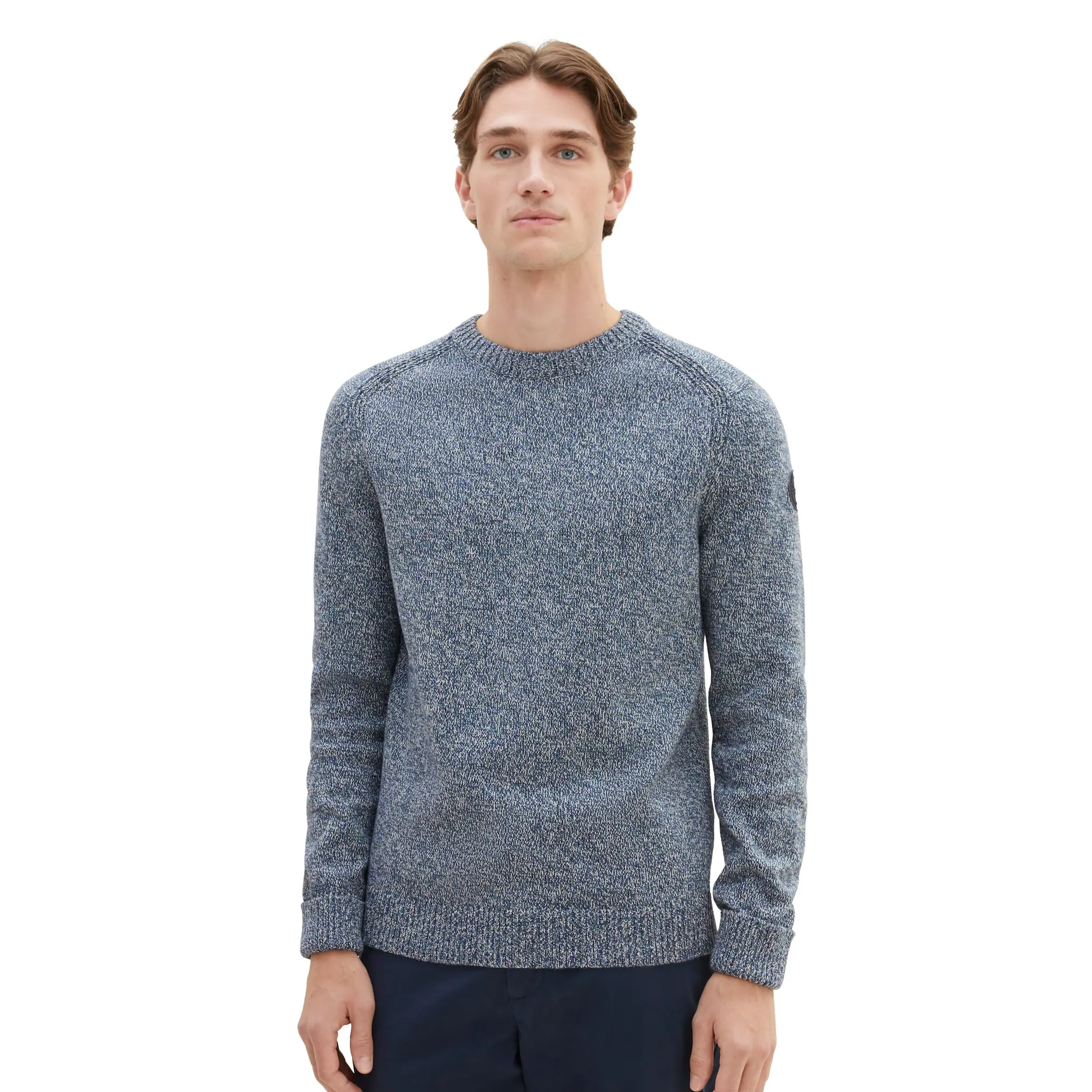 Свитер TOM TAILOR с круглым вырезом и великолепной структурой мулине, синий
Свитер TOM TAILOR с круглым вырезом и великолепной структурой мулине, синий