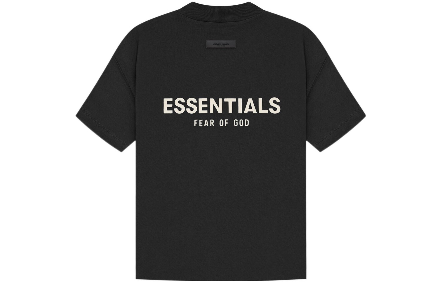 Детская футболка Fear of God Essentials, Черный 
Детская футболка Fear of God Essentials, Черный