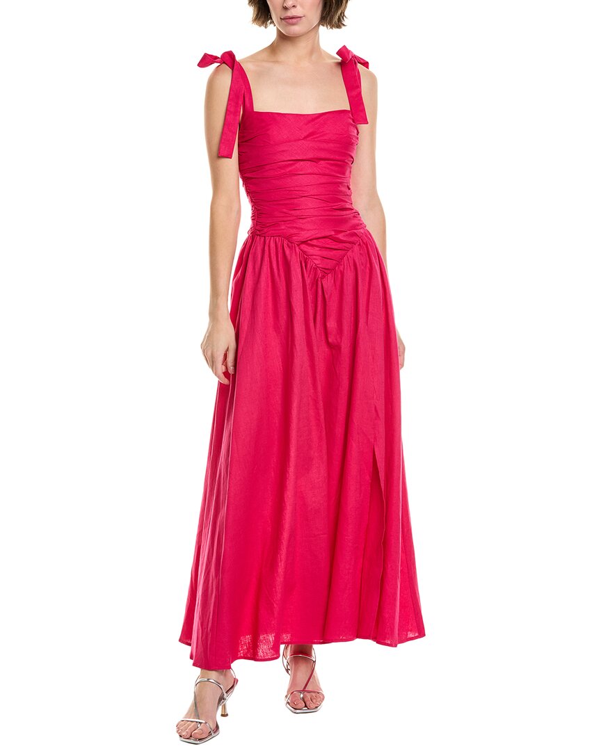 Бардо Мирель Платье макси из льняной смеси Bardot, розовый
Бардо Мирель Платье макси из льняной смеси Bardot, розовый