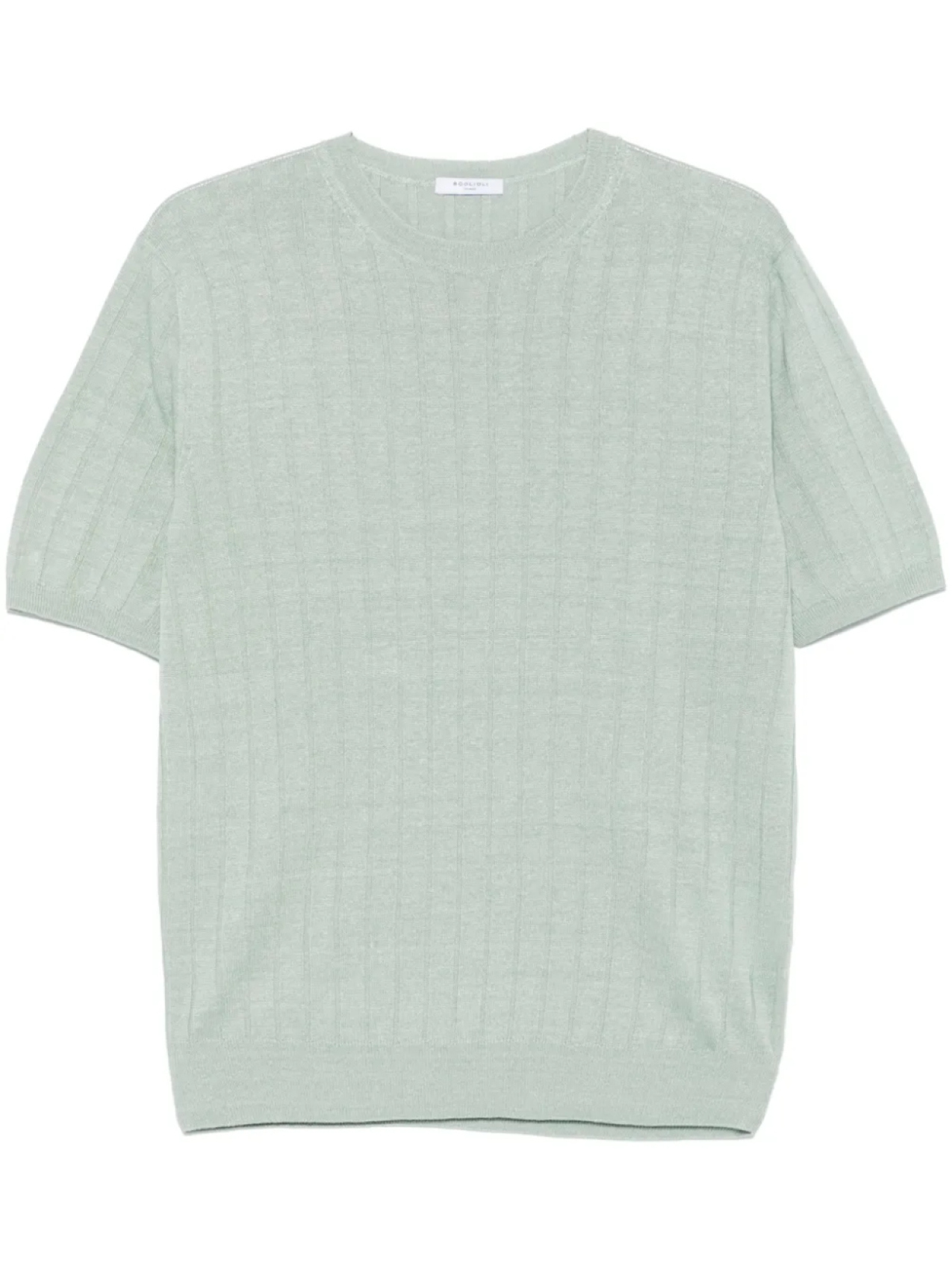 Футболка в рубчик Boglioli, зеленый
Футболка в рубчик Boglioli, зеленый