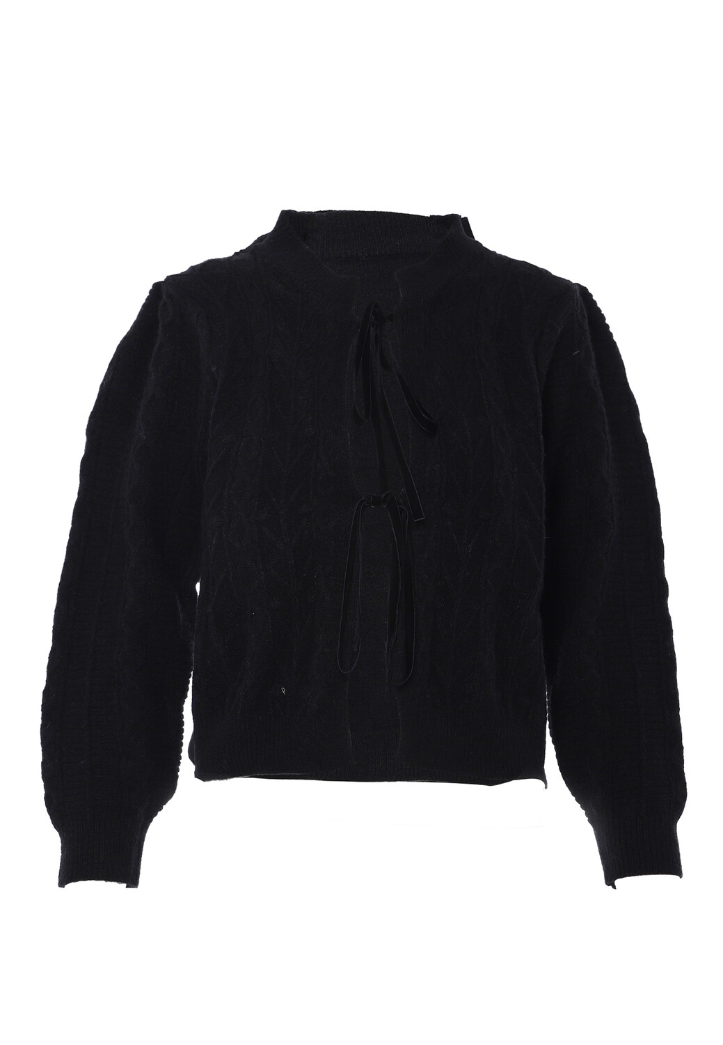 Толстовка faina Strickjacke, черный 
Толстовка faina Strickjacke, черный