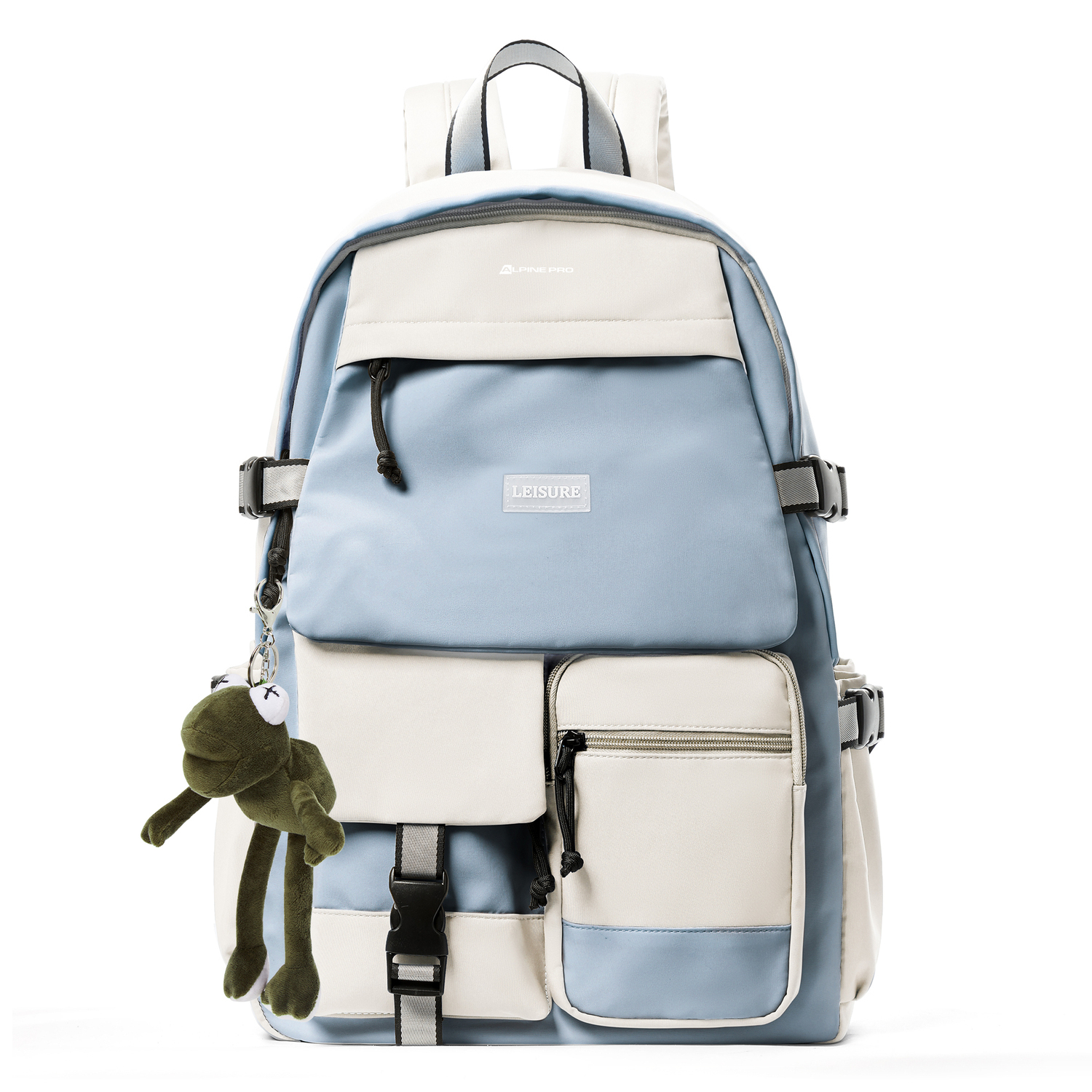 ALPINE PRO Тканевый рюкзак для ноутбука обычный унисекс разноцветный, Haze Blue with Viral Frog Pendant
ALPINE PRO Тканевый рюкзак для ноутбука обычный унисекс разноцветный, Haze Blue with Viral Frog Pendant