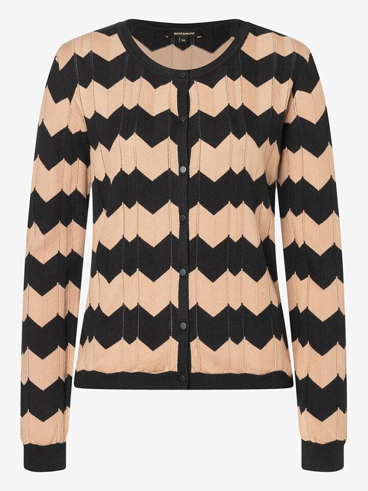 Кардиган More & More Cardigan, цвет Schwarz/Hellbraun
Кардиган More & More Cardigan, цвет Schwarz/Hellbraun