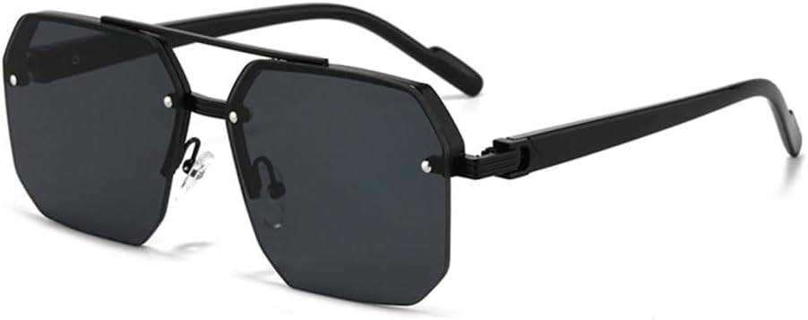 Женские солнцезащитные очки без оправы, прямоугольной формы, модные солнцезащитные очки без оправы, классические очки с градиентным переходом цвета, защита от ультрафиолета UV400 TYUVIVO, Black
Женские солнцезащитные очки без оправы, прямоугольной формы, модные солнцезащитные очки без оправы, классические очки с градиентным переходом цвета, защита от ультрафиолета UV400 TYUVIVO, Black