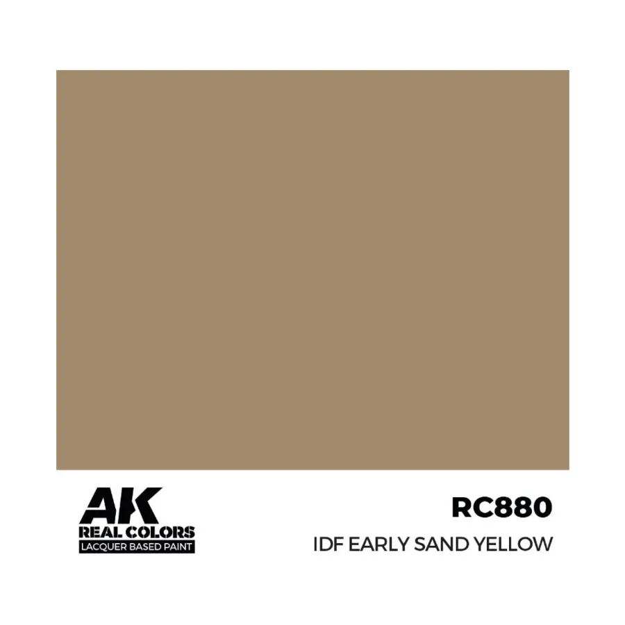 ЦАХАЛ Песочно-Жёлтый, Paint - Real Color, Dropper Bottles (AK-Interactive)
ЦАХАЛ Песочно-Жёлтый, Paint - Real Color, Dropper Bottles (AK-Interactive)