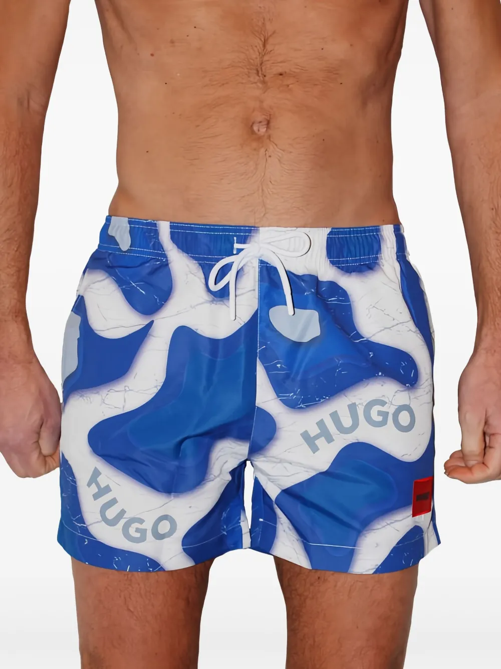 Плавки-шорты с логотипом HUGO, синий
Плавки-шорты с логотипом HUGO, синий