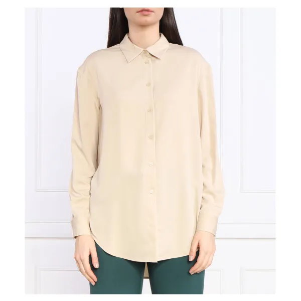 Рубашка свободного кроя Calvin Klein, бежевый
Рубашка свободного кроя Calvin Klein, бежевый