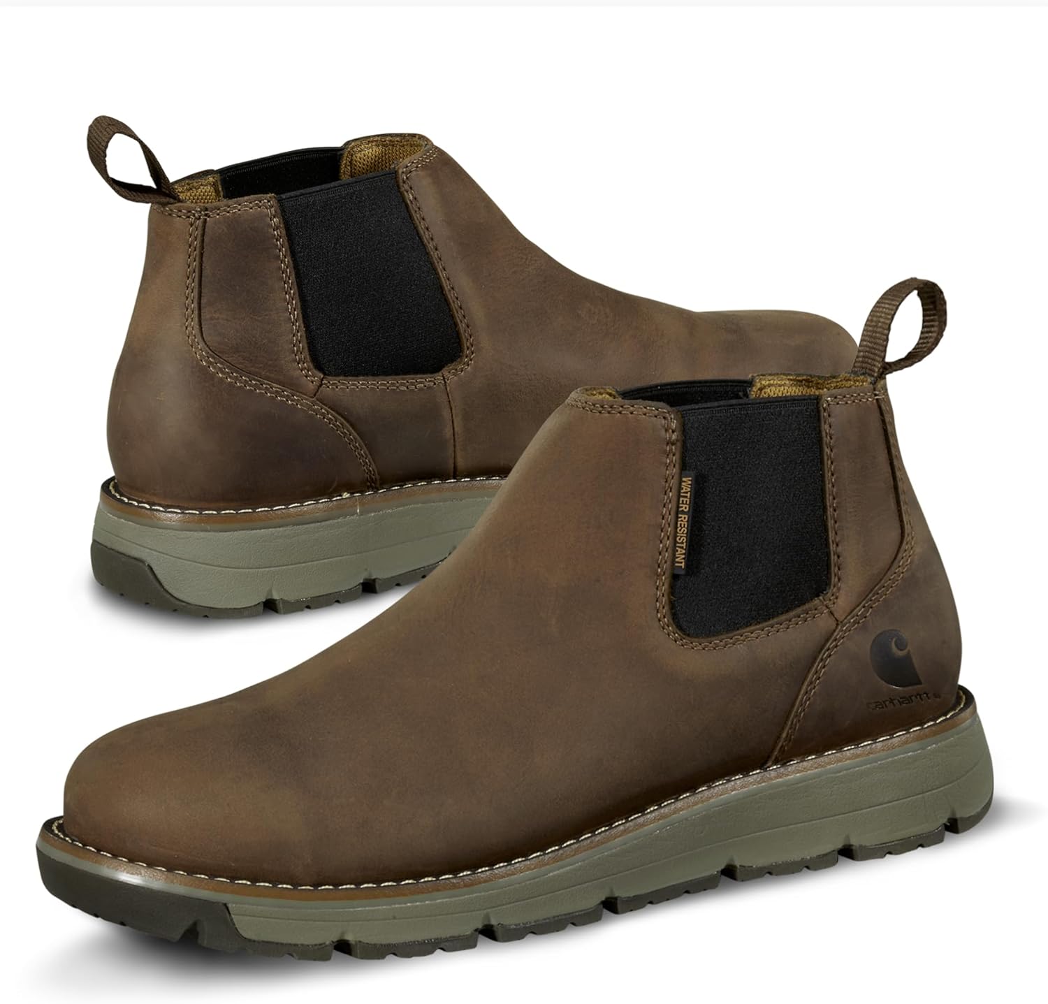 Carhartt Millbrook 4" Romeo Steel Toe Wedge Work Boot - рабочие ботинки для мужчин в движении, коричневая промасленная кожа, устойчивость к скольжению и электрическим опасностям, FastDry и Rain Defender, Brown
Carhartt Millbrook 4" Romeo Steel Toe Wedge Work Boot - рабочие ботинки для мужчин в движении, коричневая промасленная кожа, устойчивость к скольжению и электрическим опасностям, FastDry и Rain Defender, Brown
