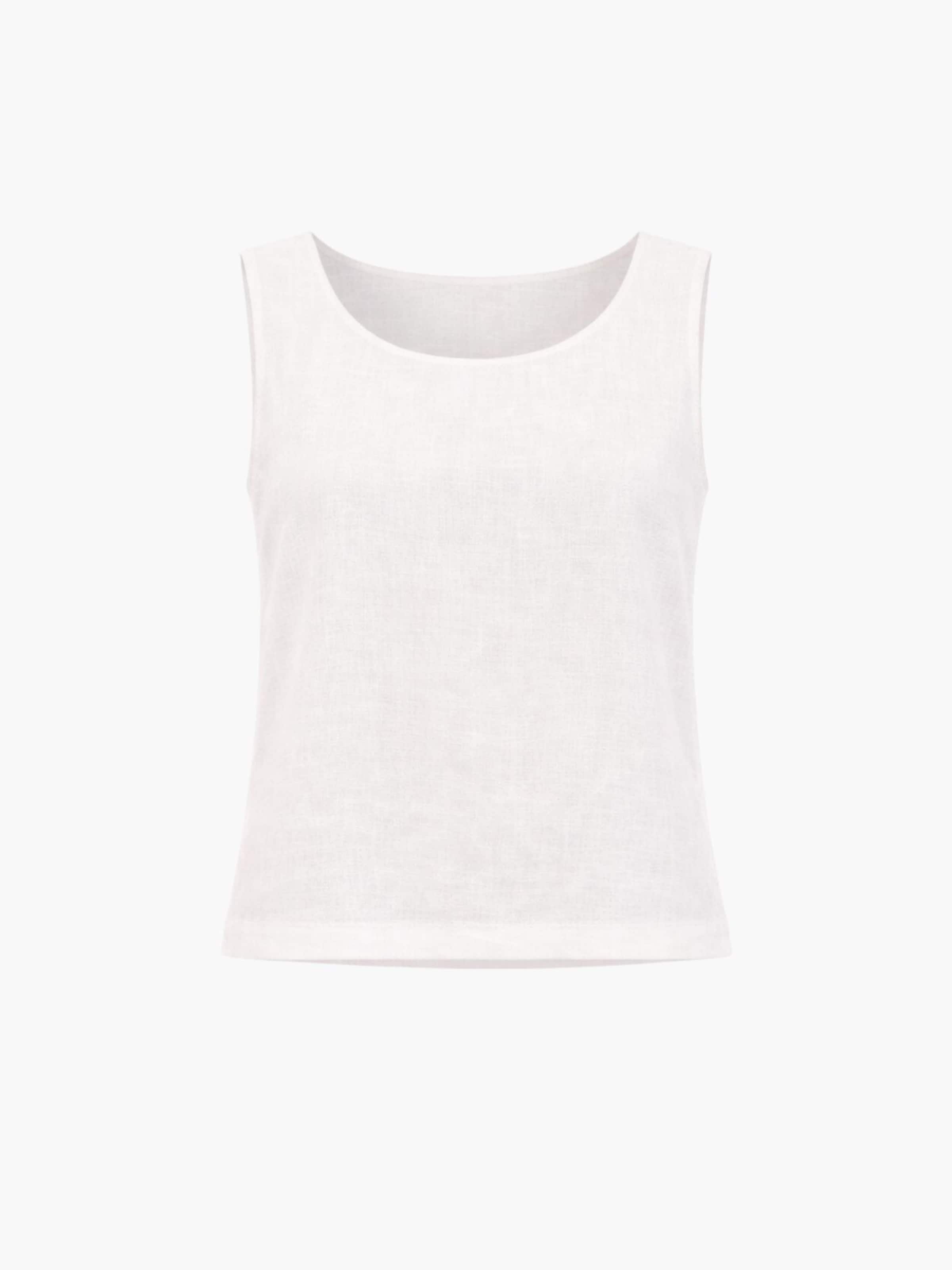 AmourLinen Топ 'Lucia' в цвете Off White
AmourLinen Топ 'Lucia' в цвете Off White