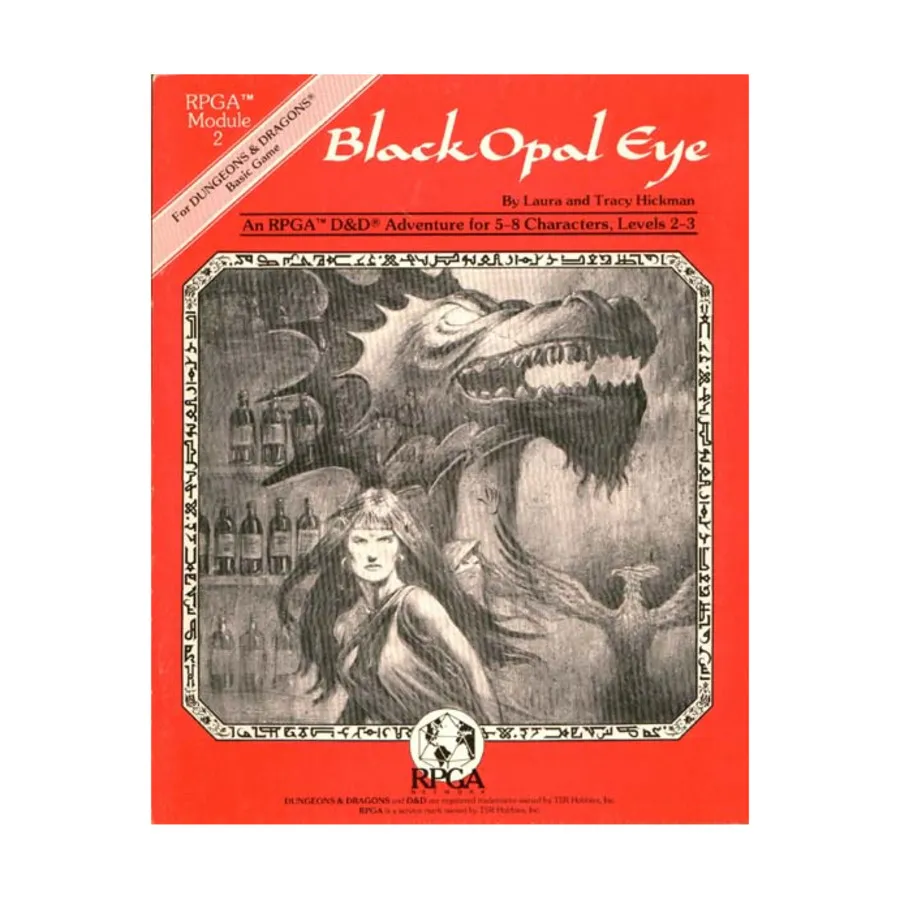 Модуль Black Opal Eye, Basic Dungeons & Dragons (Original Edition) - Modules & Adventures - Assorted
Модуль Black Opal Eye, Basic Dungeons & Dragons (Original Edition) - Modules & Adventures - Assorted