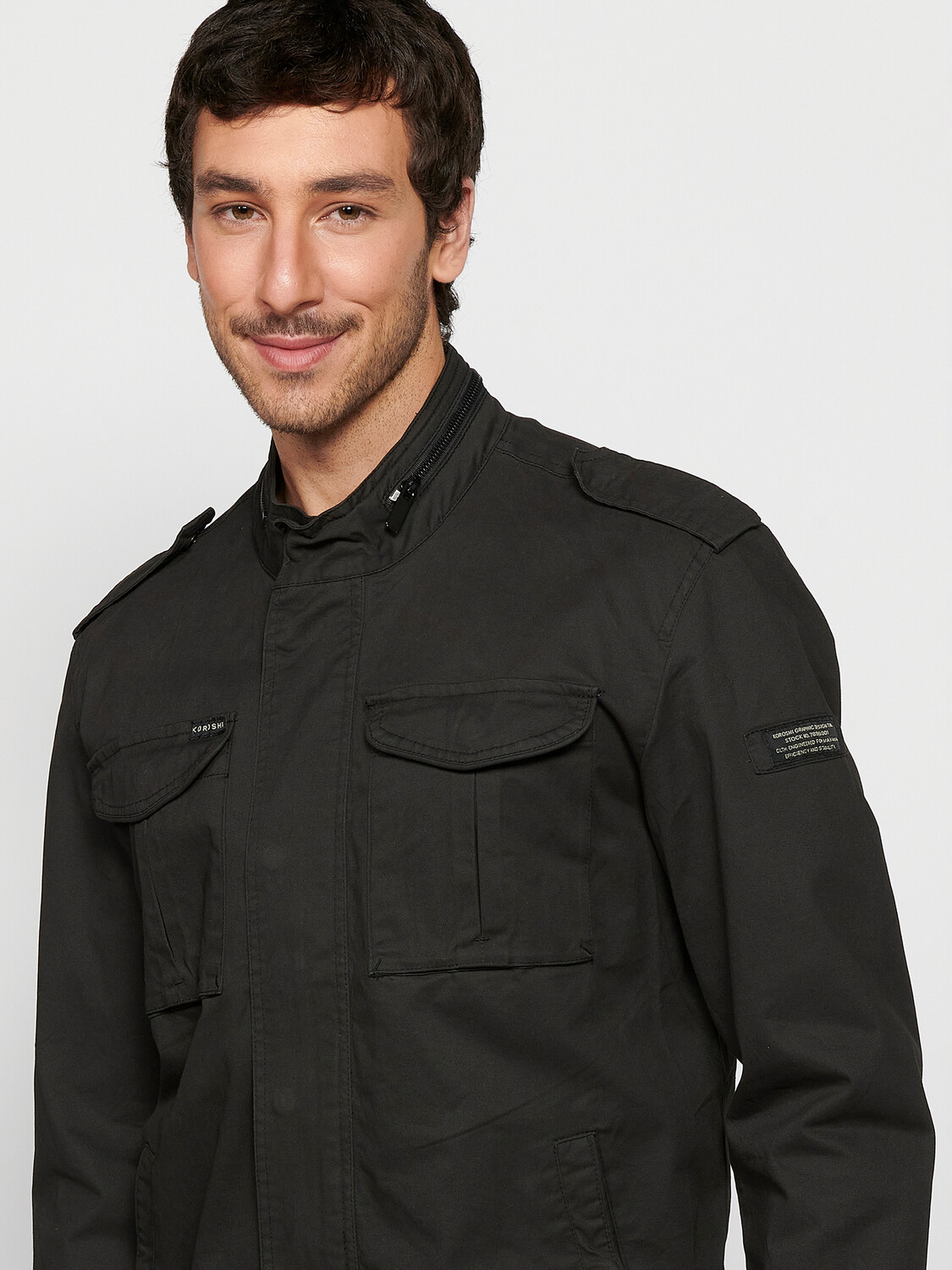 Толстовка KOROSHI Baumwolljacke, черный
Толстовка KOROSHI Baumwolljacke, черный