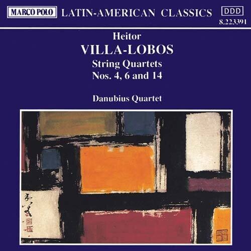 CD диск Villa-Lobos / Danubius Quartet: String Quartets 3
CD диск Villa-Lobos / Danubius Quartet: String Quartets 3
