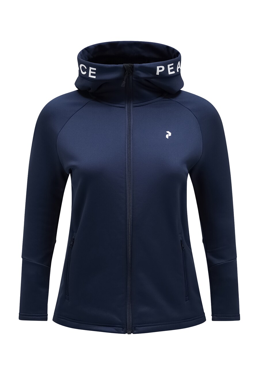 Спортивная флисовая куртка PEAK PERFORMANCE, темно-синий 
Спортивная флисовая куртка PEAK PERFORMANCE, темно-синий