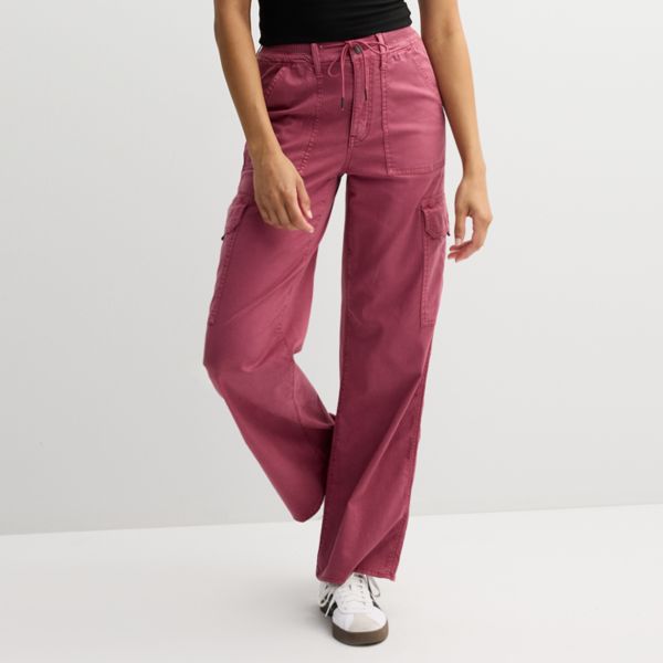 Брюки-карго с высокой посадкой и шнурком для юниоров So, цвет dusty mauve
Брюки-карго с высокой посадкой и шнурком для юниоров So, цвет dusty mauve